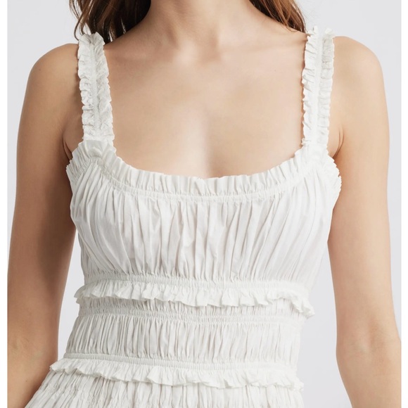 Doen Marianne Organic Cotton Poplin Midi Dress - Picture 1 of 4